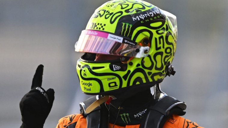 United States GP Qualifying: Lando Norris beats Max Verstappen to pole as George Russell crash ends session