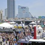 ATLANTIC CITY, NJ - JUNE 29: Patrons file in during the first day of Warped Tour on June 29, 2019 in Atlantic City, New Jersey. (Photo by Corey Perrine/Getty Images)