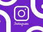 An image showing Instagram’s logo on a purple background