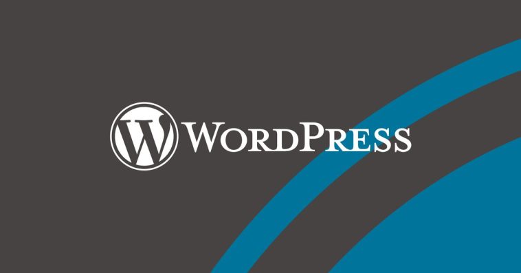 Vector illustration of the WordPress logo.