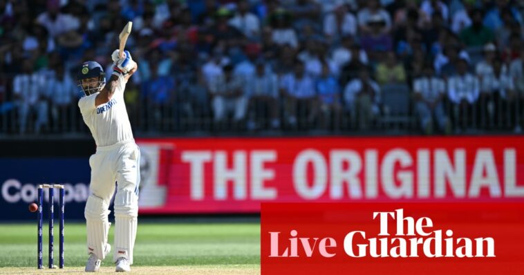 Australia v India: first men’s Test, day three – live