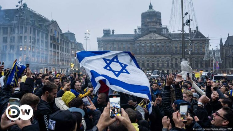 Israel sends 'rescue planes' to Amsterdam after clashes