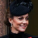 The Princess of Wales attends the Remembrance Sunday ceremony at The Cenotaph on Whitehall in London on Nov. 8.