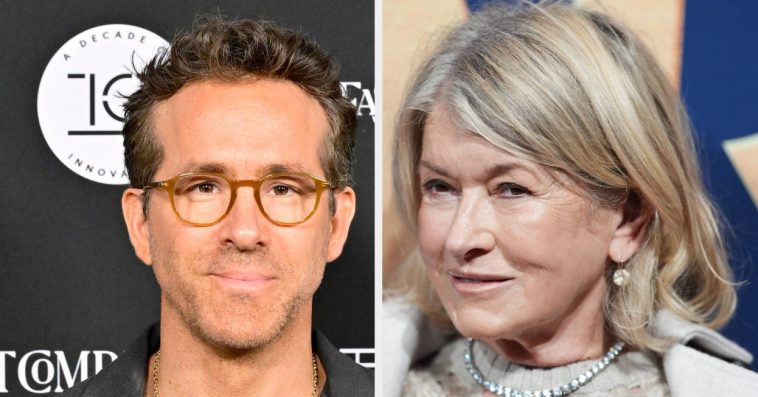 Martha Stewart Said Ryan Reynolds Isn't Funny In Real Life