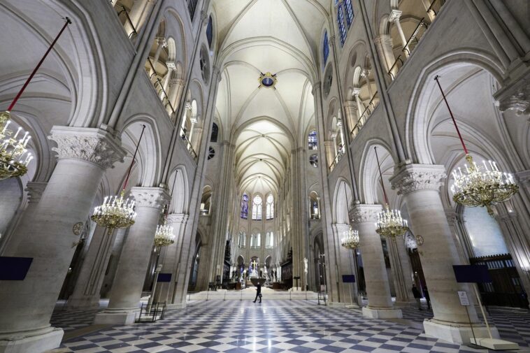 Notre Dame Cathedral unveils its new interior 5 years after devastating fire