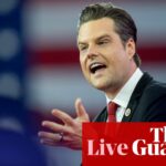 Outcry over stalemate on Gaetz report; Bernie Sanders’ Senate vote on blocking some arms to Israel fails – US politics live