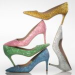 The Stuart Weitzman for Swarovski Creators Lab pumps.