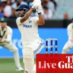 Australia v India: fourth men’s cricket Test, day three – live