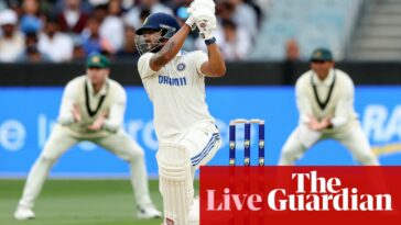 Australia v India: fourth men’s cricket Test, day three – live