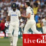 Australia v India: second men’s cricket Test, day two – live