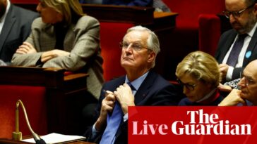 French parliament votes in no-confidence motion against Barnier government – Europe live