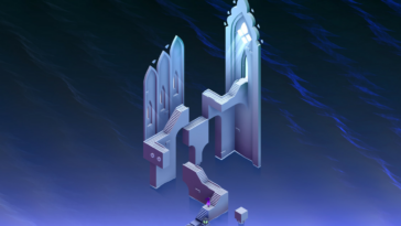 A screenshot from the video game Monument Valley 3.