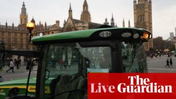 PMQs live: Keir Starmer to face Kemi Badenoch as farmers protest outside the Commons