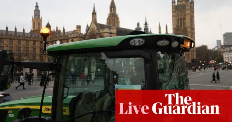 PMQs live: Keir Starmer to face Kemi Badenoch as farmers protest outside the Commons