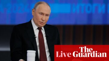 Russia-Ukraine war live: Putin says he is ready for talks ‘any time’ with Trump