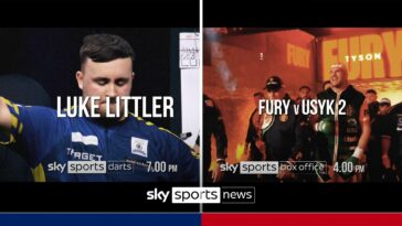 Tyson Fury, Luke Littler and Arsenal all in action on a heavyweight Saturday!