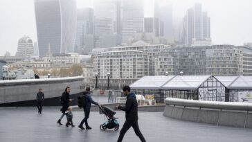 UK economy shrinks unexpectedly by 0.1% in October