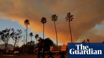 California fires: 11 killed and 10,000 structures destroyed as blazes continue