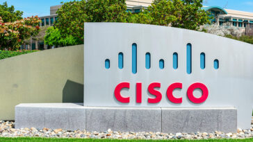 Cisco headquarters sign