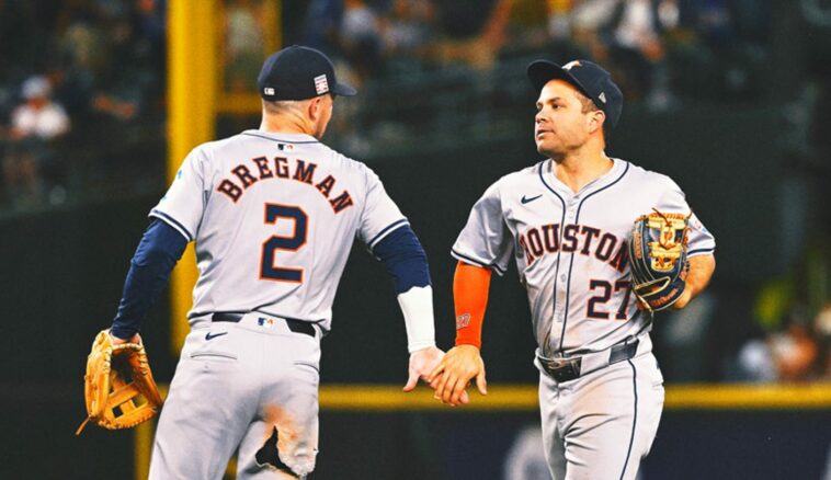 Jose Altuve open to switching positions to keep Alex Bregman with Astros