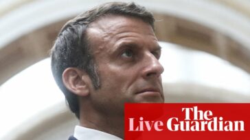 Macron to address Louvre’s future amid complaints over state of world’s busiest museum – Europe live