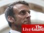 Macron to address Louvre’s future amid complaints over state of world’s busiest museum – Europe live