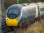 CREWE, UNITED KINGDOM - DECEMBER 15: An Avanti West Coast mainline train on the tracks on December 15, 2023 in Crewe, United Kingdom. Cheshire East Council must write off ??8.6m, mostly borrowed, from the ??11m invested in preparation for the abandoned HS2 north of Birmingham project, with council leaders stating that the government's "network north" proposals provide insufficient relief. (Photo by Christopher Furlong/Getty Images)