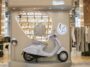 The Vespa pop-up at Paris' Galeries Lafayette.