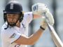 Heather Knight batting for England in a Test match (Getty Images)