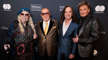 Inside Clive Davis’ Milestone Pre-Grammys Event With Legends (Joni Mitchell), Chart-Toppers (Shaboozey) and A-Listers (Jennifer Lopez)