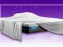 Simba mattress on a bright purple background